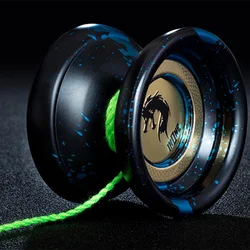 Yoyo-Yo-yo magique professionnel en métal, avec 10 roulements à billes, alliage d'aluminium, haute vitesse, sans réponse, jouets classiques pour enfants