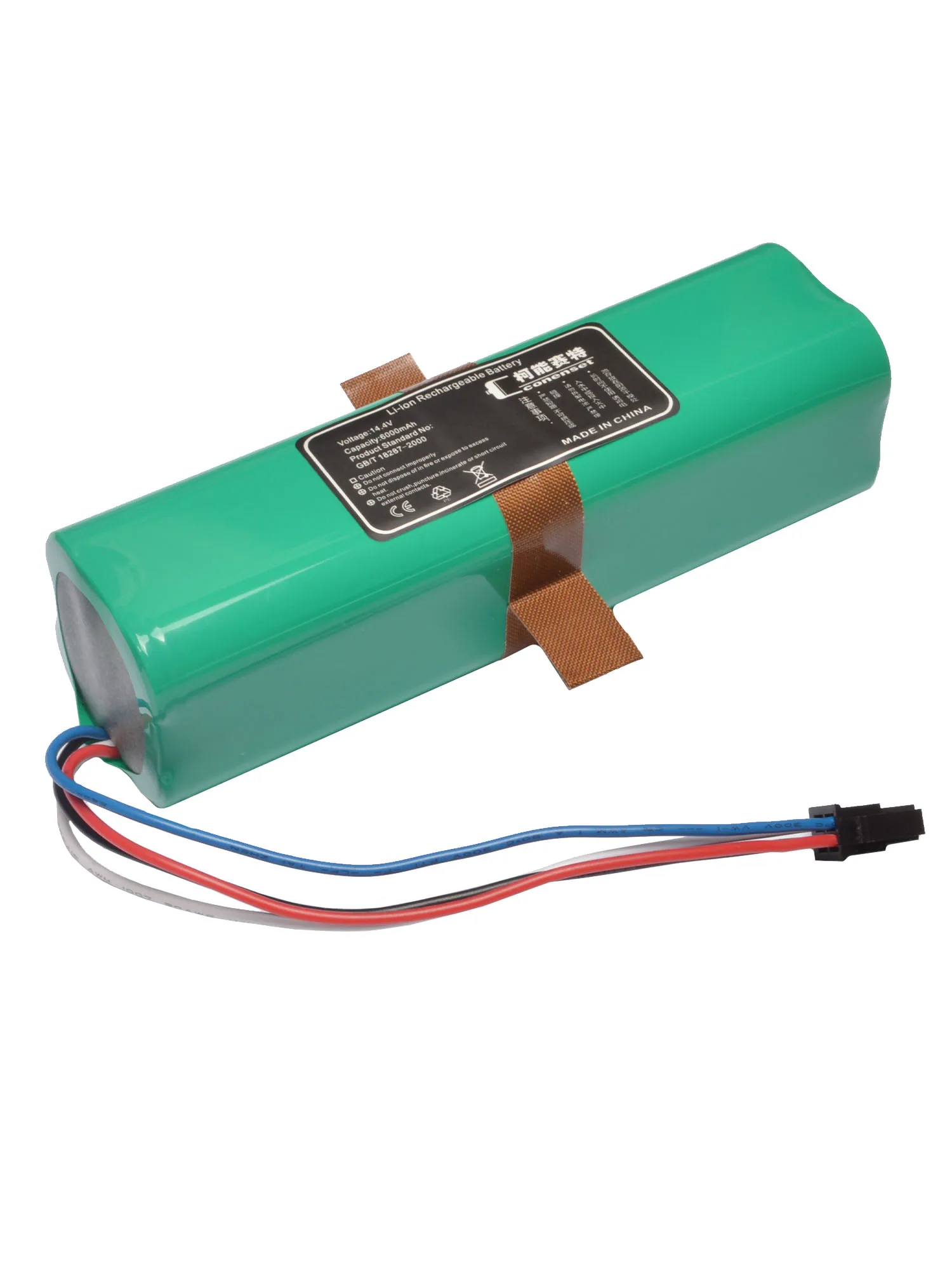 Batería de repuesto de 6000mAh y 14,4 V para Midea M7 M71 M7Pro M7young M7Max I10 W11 S8 S8 + piezas de accesorios de Robot aspirador