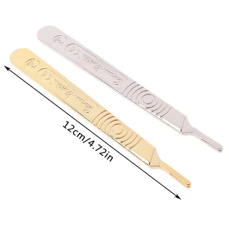 

Ручка скальпеля подходит для лезвия, хирургическая рукоять из нержавеющей стали/пластиковая хирургическая рукоять, гравировальные ручные инструменты, хирургическое лезвие