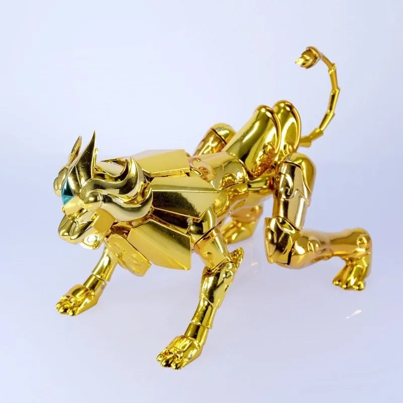 Em estoque, a forma do manto celestial leo cs aorea puse 24k manto montar modelo estático figura de ação coleção presentes