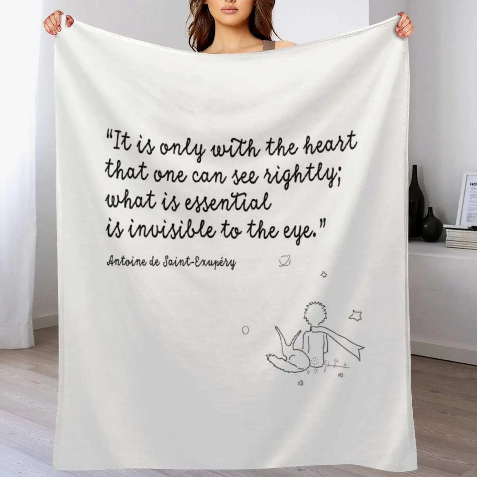 

THE LITTLE PRINCE Throw Blanket Bed covers Bed Fashionable Blankets