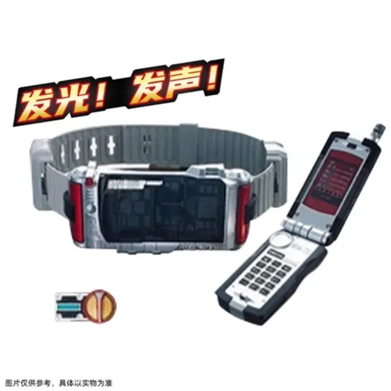 BANDAI Kamen Rider DX 555 Faiz Driver Sound and Light Linkage Transformation Belt Anime Action Figure Children's Toy HolidayGift