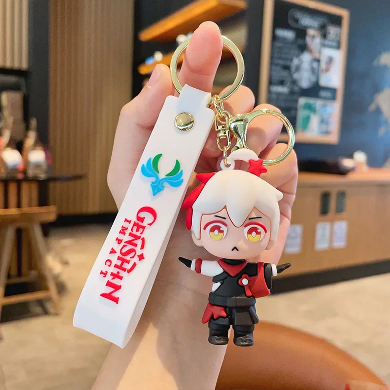 Genshin Impact Peripheral Products Action Figures Sucrose Mona Kachina Emilie Kinich Mualani Cartoon Doll Pendant Delicate Gift