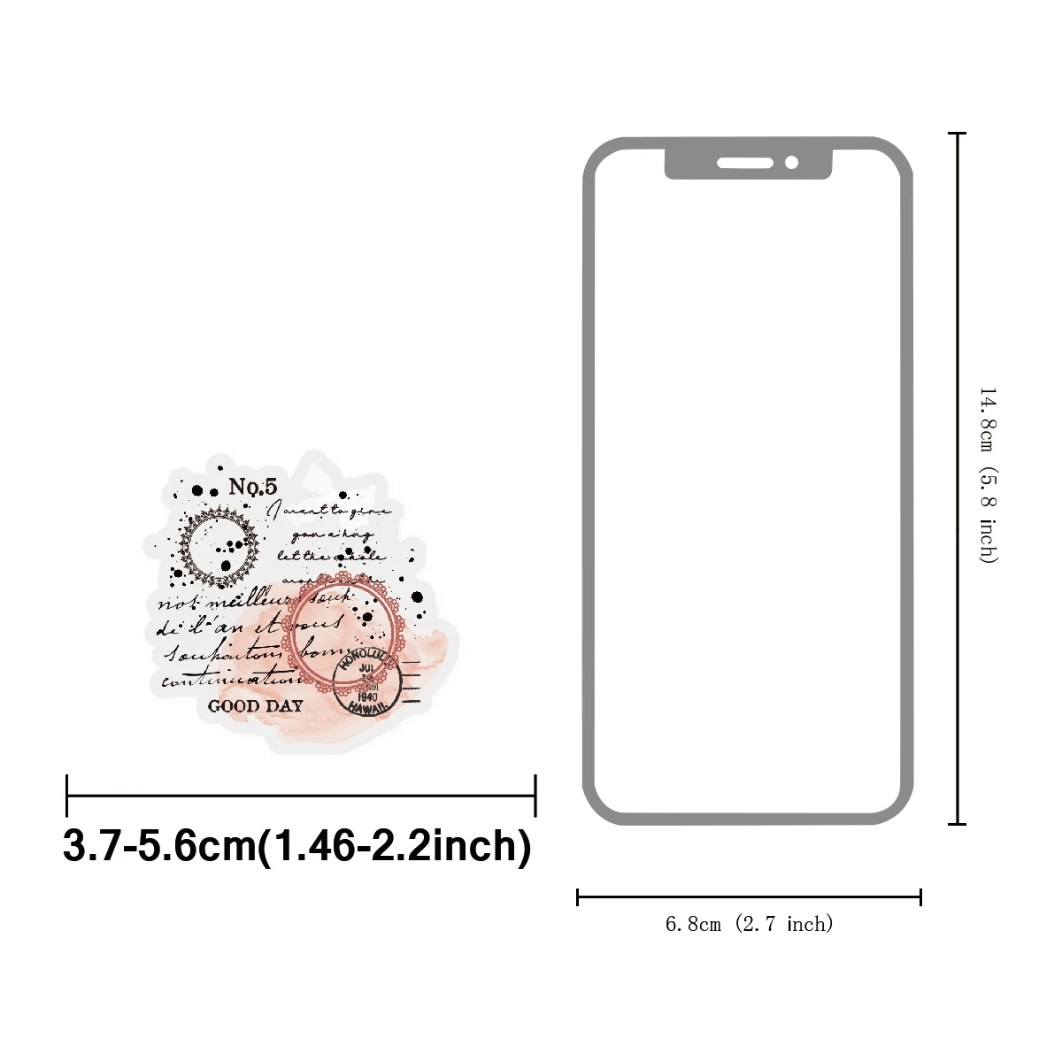 Etori Life Lace Trim 20Pcs Sweet Vintage Collage Stickers for a Relaxing Atmosphere, Suitable for Decorating Notebooks, Phone Stickers, Luggage, Photo Albums, Room Decor, Scrapbooking Supplies, DIY Crafts, Student Gift Bags, Artistic Parties, School Supplies, Children's Stationery Stickers