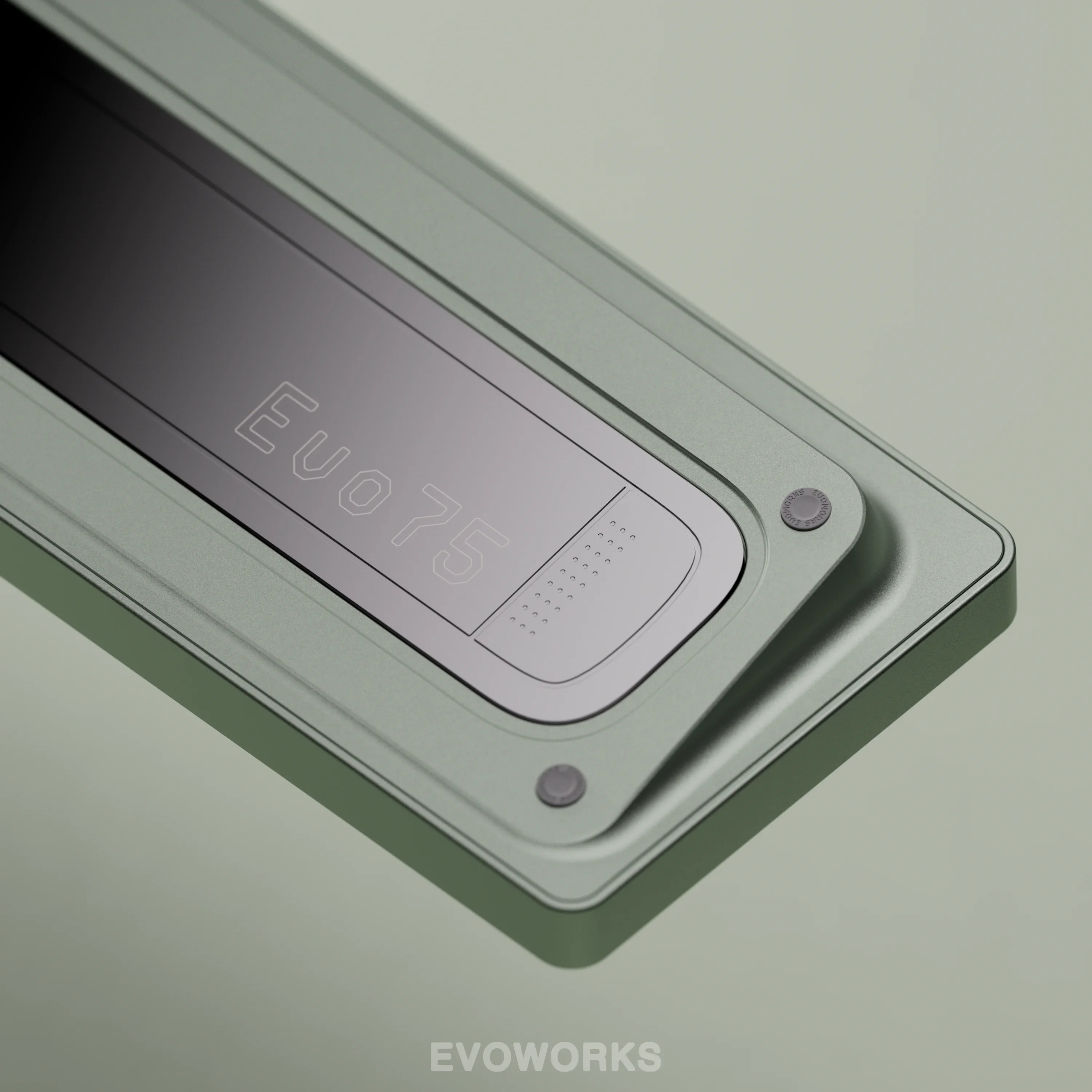 Evoworks Evo75 Keyboard 3 mode Wireless Keyboard Aluminium Alloy Hot Swap Qmk/Via Mechanical Keyboards For Pc Accessory Custom