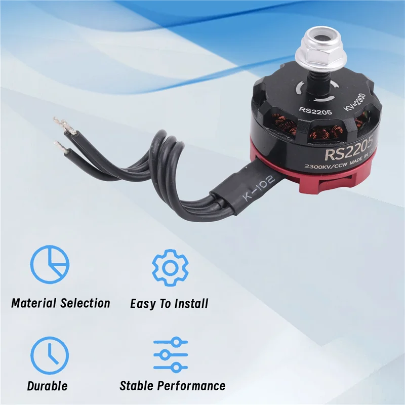 الأمثل RC RS2205 2205 2300KV CW CCW فرش السيارات ل 2-6S 20A/30A/40A ESC FPV RC QAV250 X210 سباق الطائرة بدون طيار مولتيكوبتر
