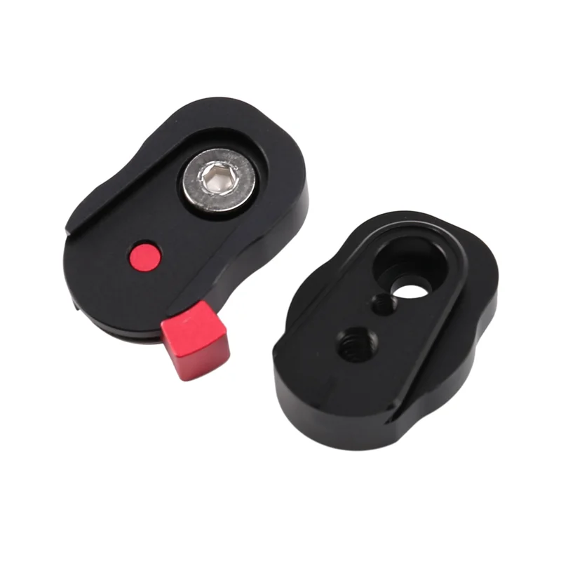 

AS95-8X Field Monitor Quick Release Plate For LCD Monitor Magic Arm LED Light Camera Camcorder Rig With 1/4-Inch Screw Hole