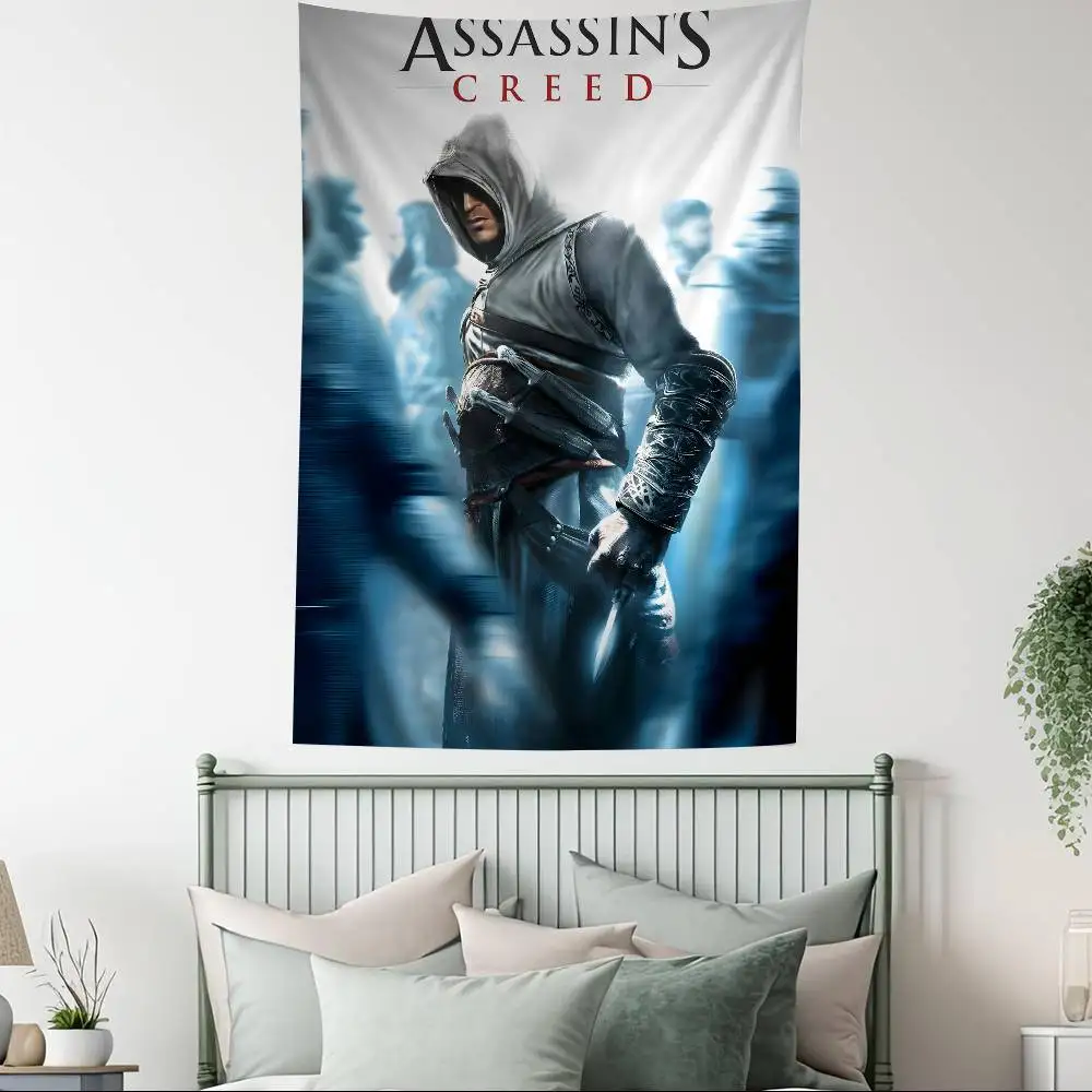 لعبة A-القاتل-S-Creed الكلاسيكية قماش مزخرف جداري ديكور المنزل الهبي البوهيمي الديكور العرافة INS ديكور المنزل #2