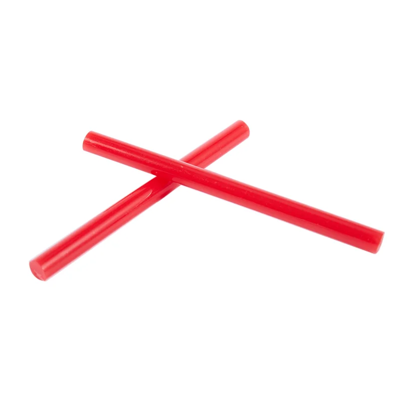 ABMS-100Pcs الأحمر يسيح بالحرارة الغراء بندقية لاصق العصي 7X100mm لنموذج الحرفية #3