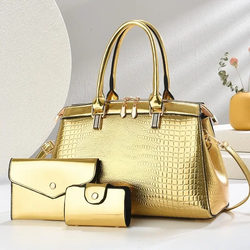 

Women's Stylish Zipper Tote Bag - Spacious Shoulder & Handheld Purse, Fashionable Large Capacity Handbag for Work.