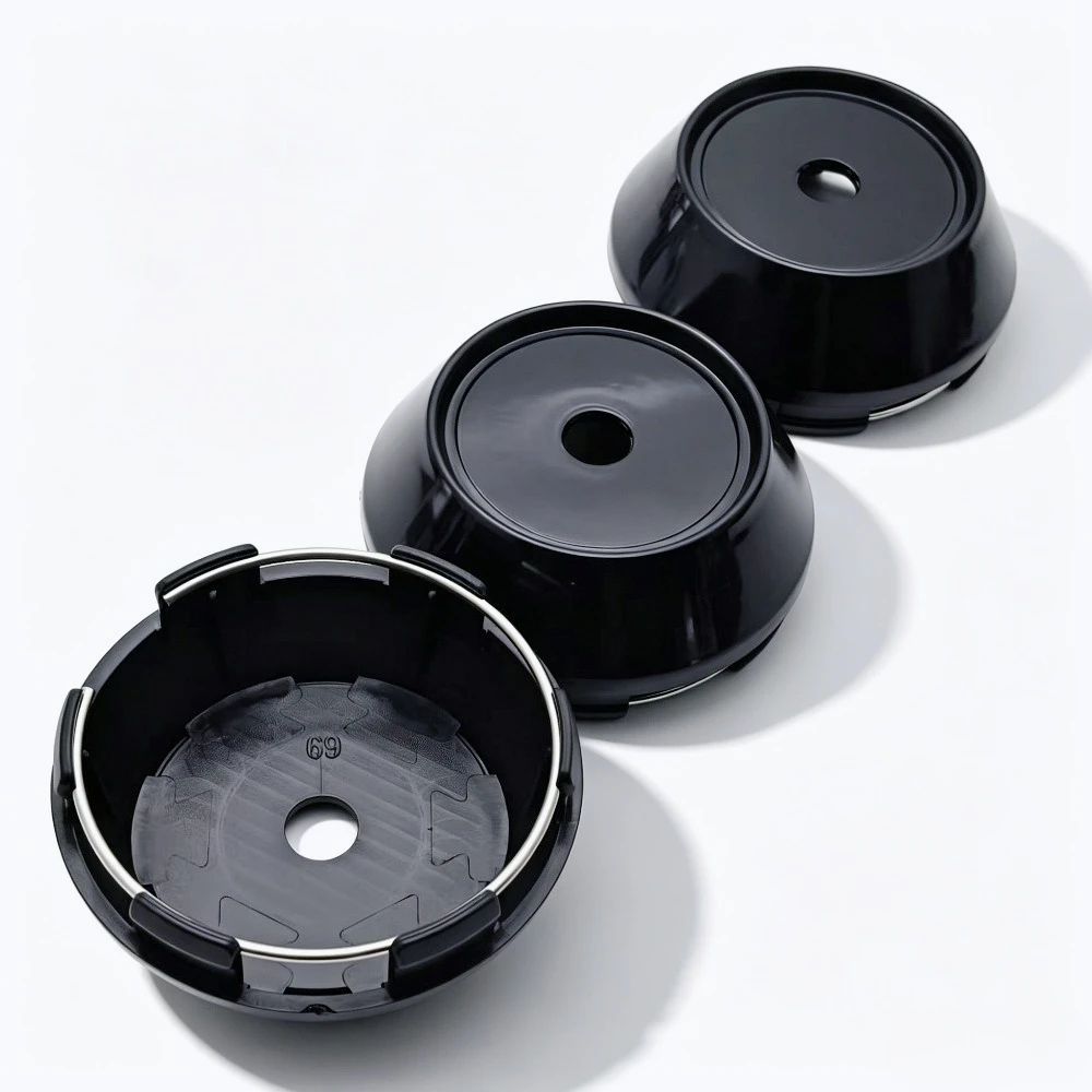 4pcs 69mm ( Clips 65mm ) Blank No Emblem Car Wheel Center Caps Wheel Hub Caps Rim Dust Cover Hubcaps Replacement Car Accessories