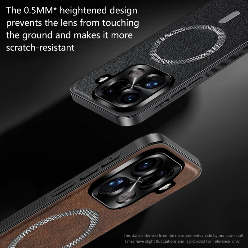 حافظة لهاتف OPPO Find X9 Pro حافظة فاخرة من جلد البولي يوريثان مغناطيسية MagSafe حافظة خلفية واقية لـ Find X9 X8 X6 Pro X7 Ultra Shell #4