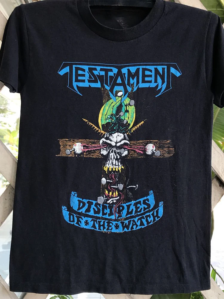 Thrash Metal Punk Rock Short Sleeve T-Shirt Unisex Heavy Cotton Tee for Men And Women Youth Fashion Summer Casual Wear