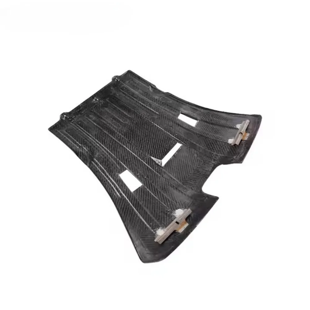 For  911 992 Equipped with a Style New Dry Carbon Fiber Rear Bumper Lower Guard and Engine Splash Guard