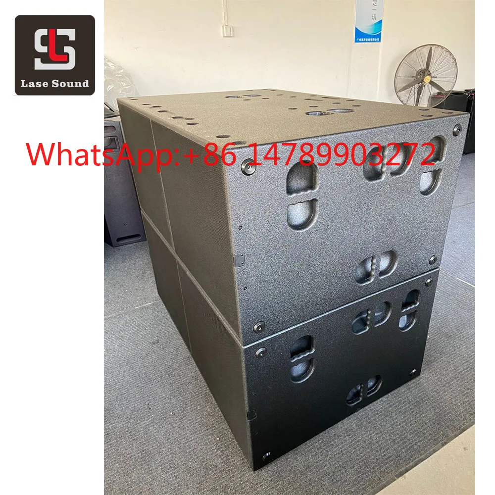 Dual 18 Inch Passive Subwoofer 1600W High Power Pro Audio Bass Box DJ PA System for Stage Outdoor Concert