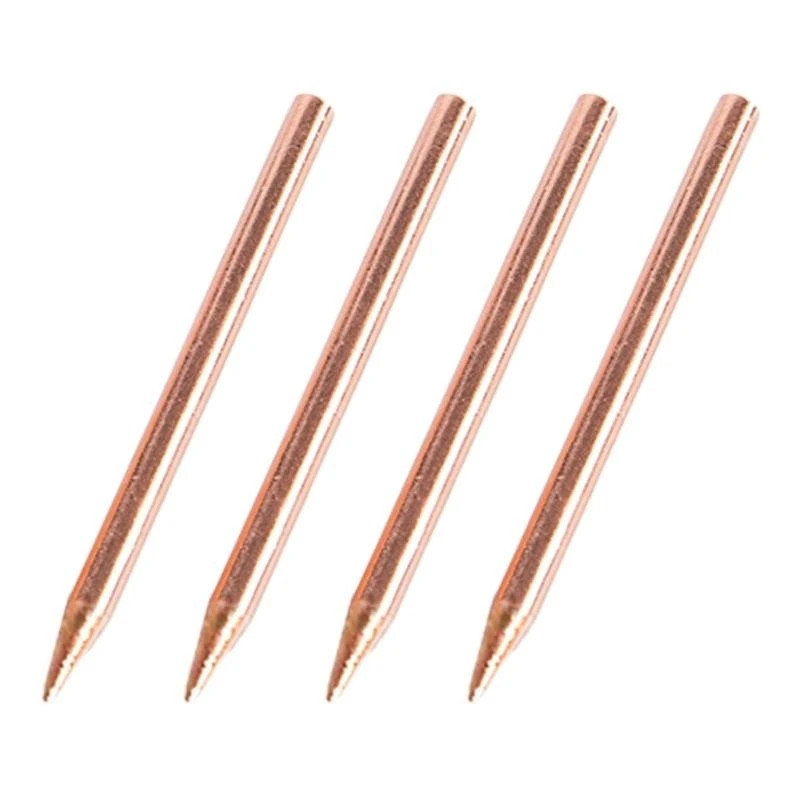 Pack F92C 4 18650 Spots Soudeur Électrode Aigne pointe 50 mm Longueur pour les bandes en acier souder divers types