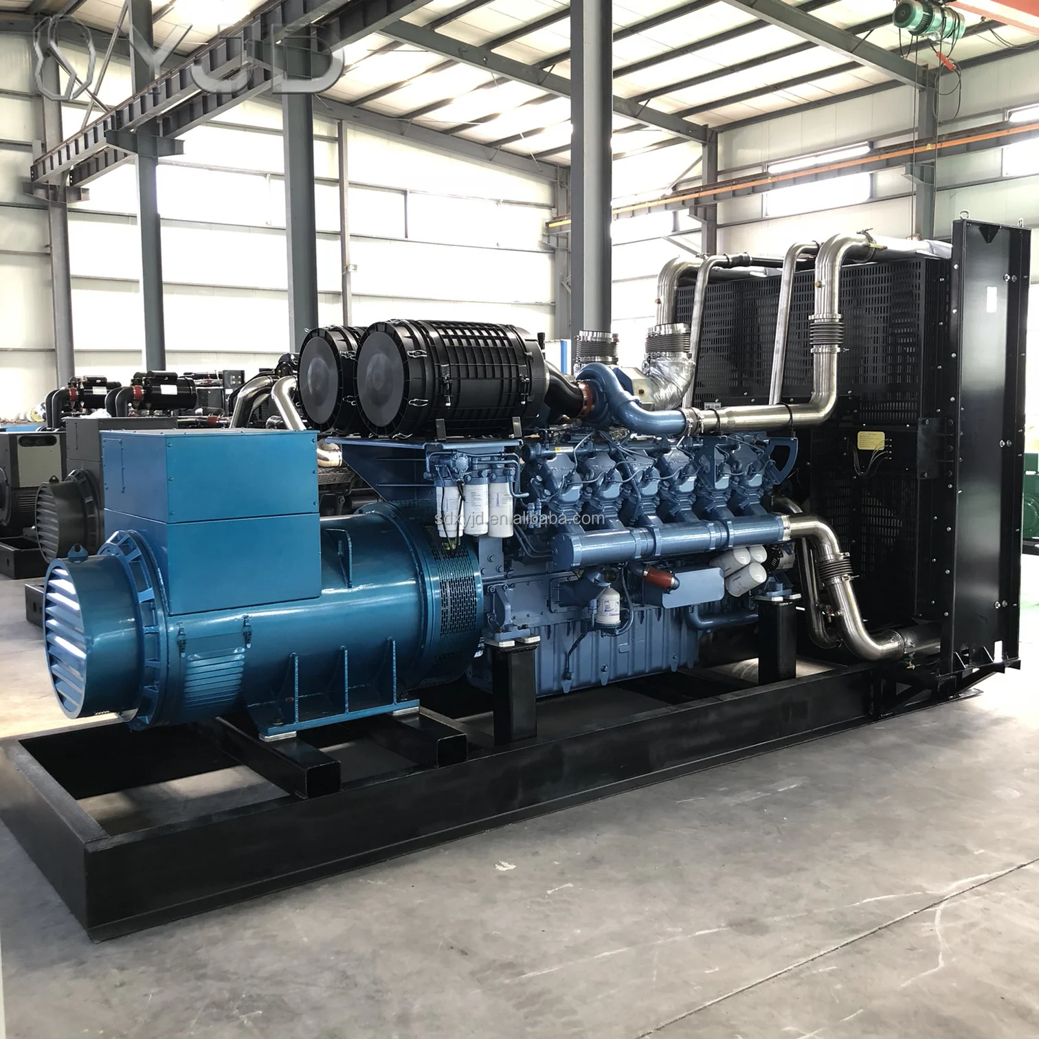 100-800 KVA Silent Type Open Frame Diesel Generator with ATS and Engine