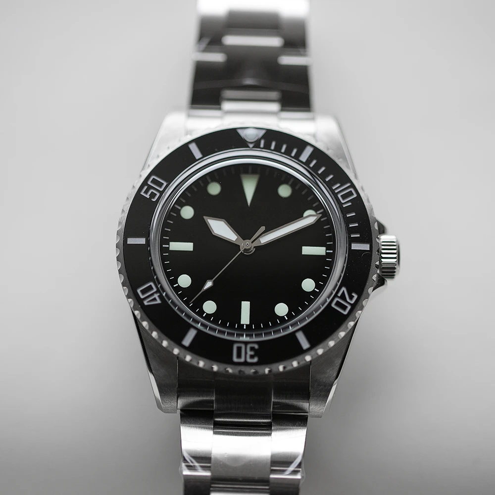 Ironwatch RX8004-B 2022 Automatic 40mm Dive Watch 5517 Milsub BGW9 Superluminova Sapphire Crystal  200m Water Resistant