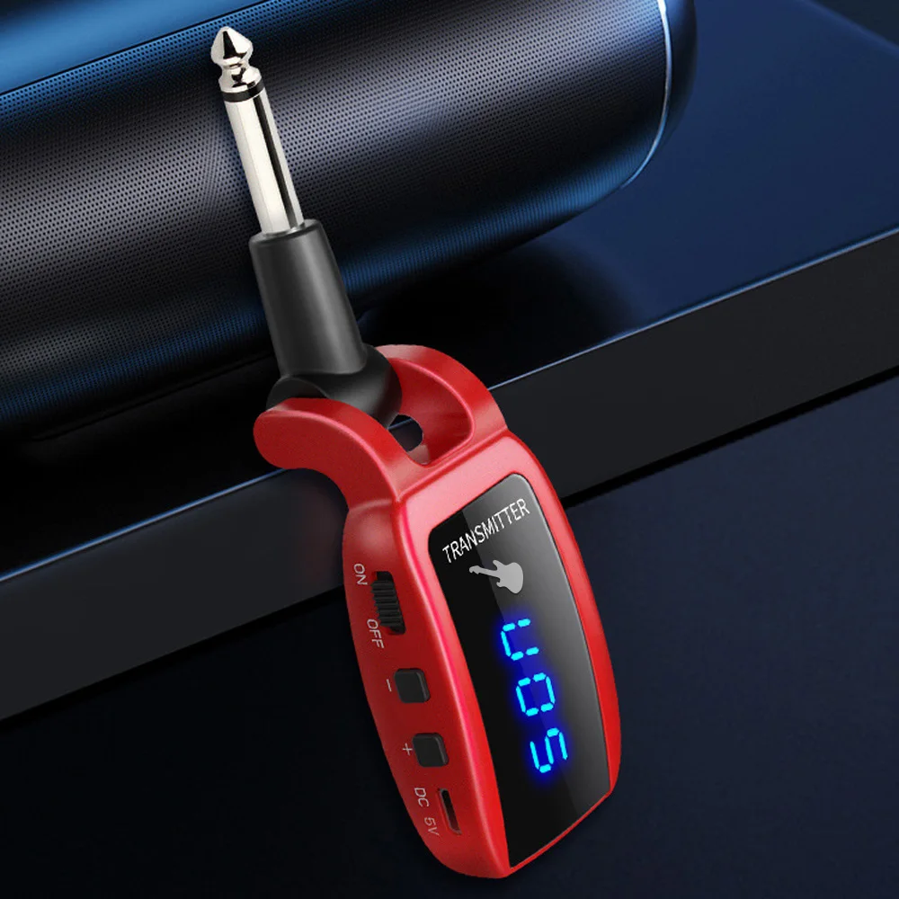 

Guitar Wireless System Pick Up Wireless Guitar System Rechargeable Guitar Transmitter Receiver Set Electric Guitar Bass Pick Up