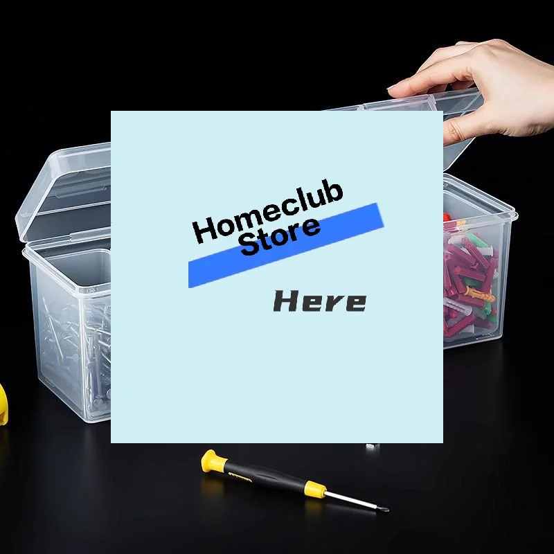 1/7Pcs Tool Parts Storage Box Multi Compartment Organizer Sorting Box For Toys Screws Wrenches Hardware Accessories【Homeclub】