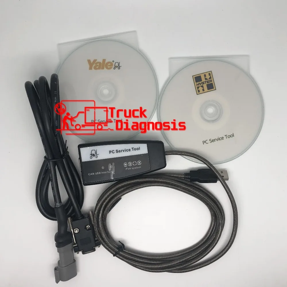 Voor Hyster Yale Heftruck Diagnostische Scanner Yale Hyster PC Service Tool Ifak KAN USB Interface Diagnose Tool