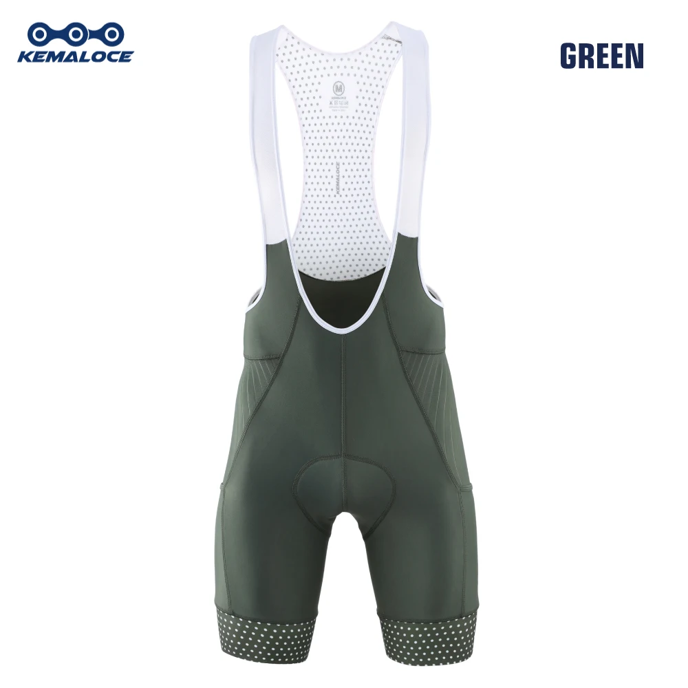 KEMALOCE Männer Radfahren Trägerhose Solide Blau & Schwarz 5D Gel Pad Mountainbike Shorts High-End Outdoor Atmungsaktive fahrrad Enge Knicker 6