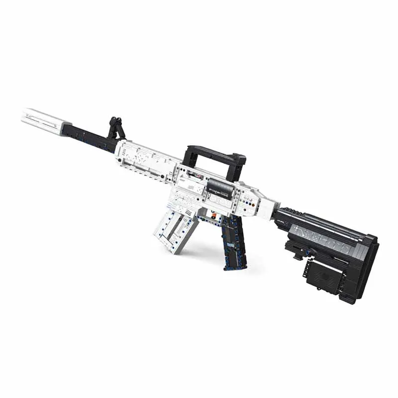 1988PCS M4A1 2004 Assault Rifle Assembly Building Block Toy Military Series Toy Model Birthday Gift Kids Christmas Gift