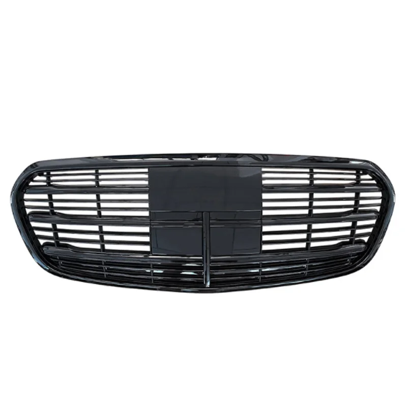 Car Front Bumper Grille For Mercedes BENZ S Class W223 Center Mesh S400 450 2021+ High Quality Hot Selling Cheap