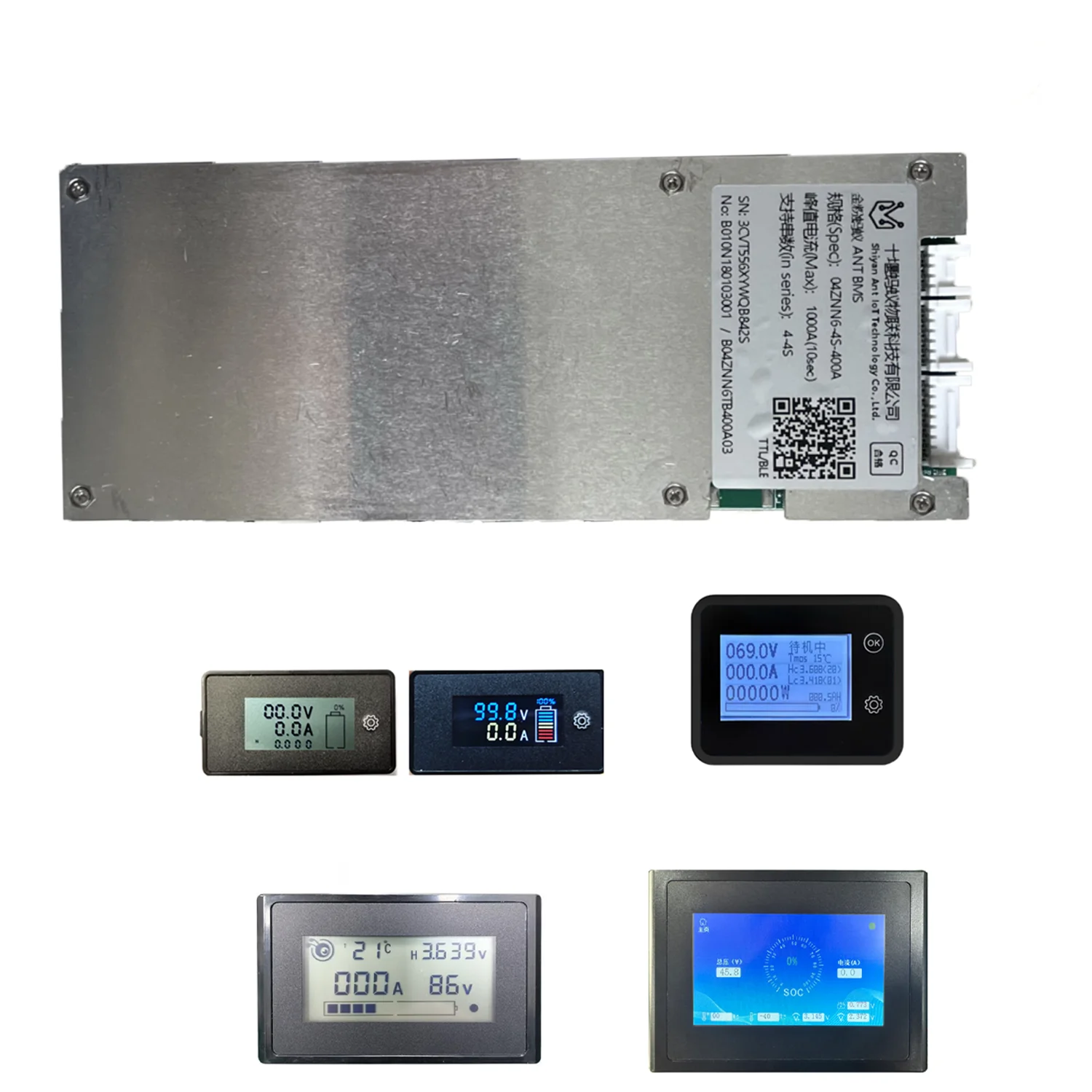 Smart BMS 4S 400A PCB Board Power Supply for E-Bike/E-Tricycle/Tourist Car