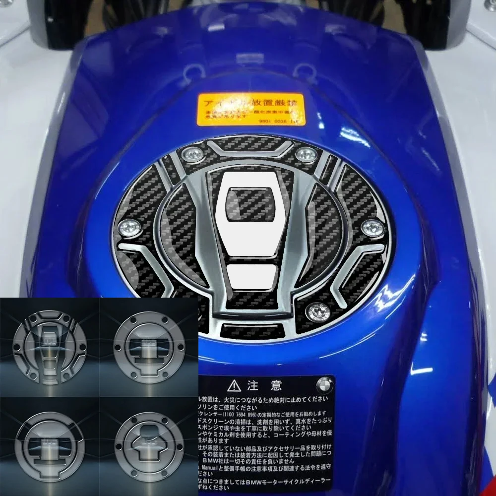 Motorcycle Fuel Tank Pad Gas Oil Cap Protector Cover Sticker Fit for BMW Models K1200 K1300 R1200 R1300GS R1250GS F750GS F850GS