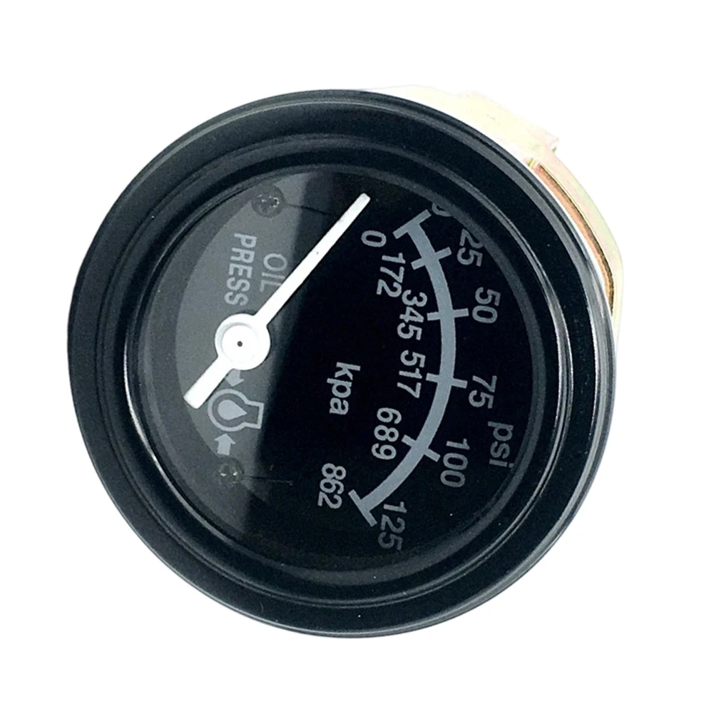Oil Pressure Gauge for Cummins Generators RealTime Measurement 0 862 kPa Range ABS Build with Waterproof Dustproof Cover