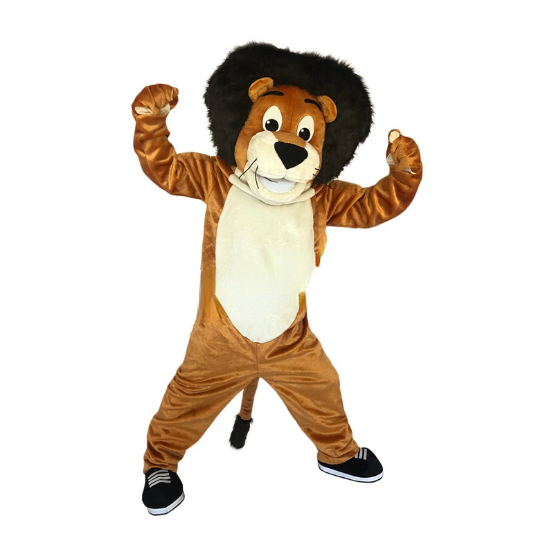 

Lion Mascot Fursuit Costumes Cartoon Custom Mascot Stage Performance Costume Walking Puppet Beast Costume