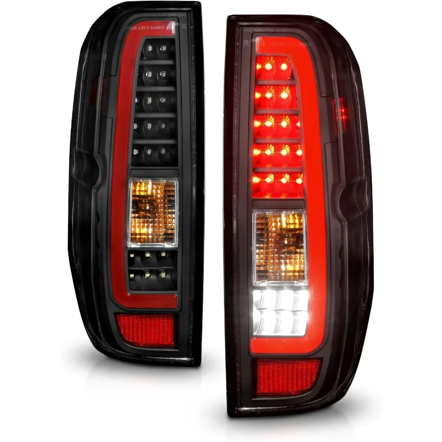 ل 2005-2021 نيسان فرونتير D40 2009-2012 سوزوكي خط الاستواء C-نوع LED الأسود استبدال مجموعة المصابيح الخلفية-الركاب و