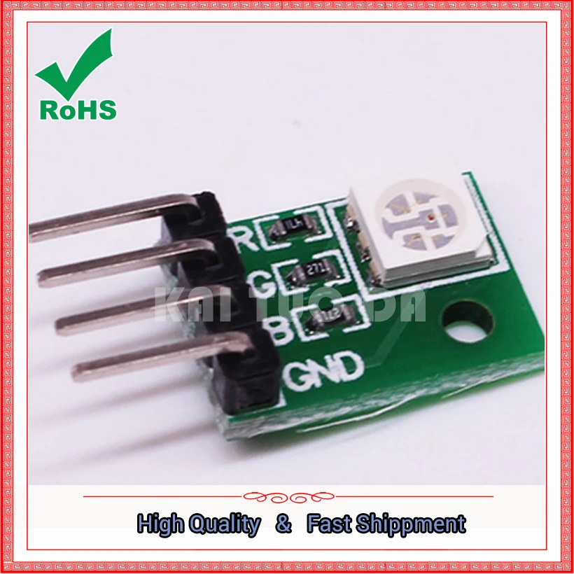 New Listing RGB Module Full Color LED Module three-color LED Single Chip Development Board