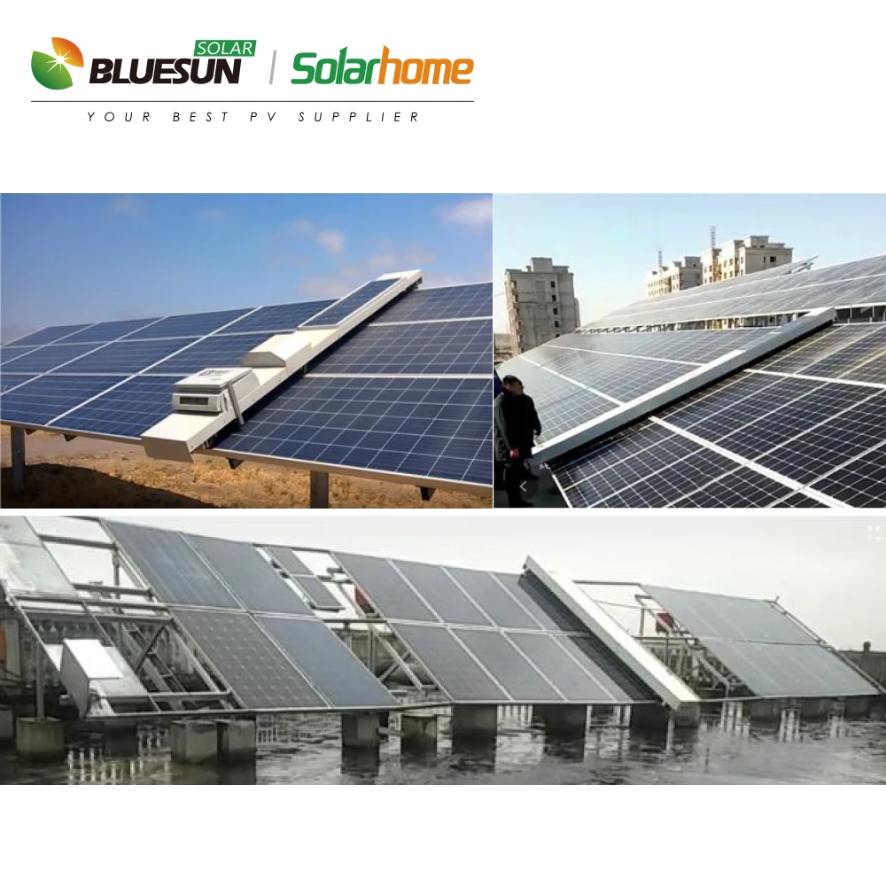 Solar Panel Cleaning Robot Bluesun Home Commercial  Solar Panel Energy Related  Products  Solar PV Clean Machine