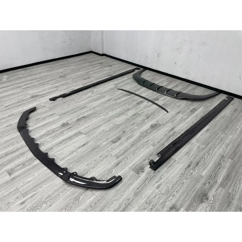 High Quality W12 Limited Edition Body Kit Side Skirts Spoilers Rear Wings For Flying Spur