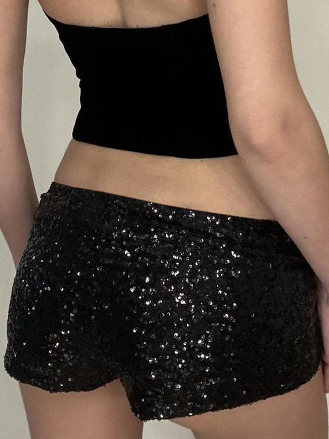 Sexy Trendy Sequin Women’s Short Fashion New Chic All-March Hottie Slim Fit Exquisite Shorts