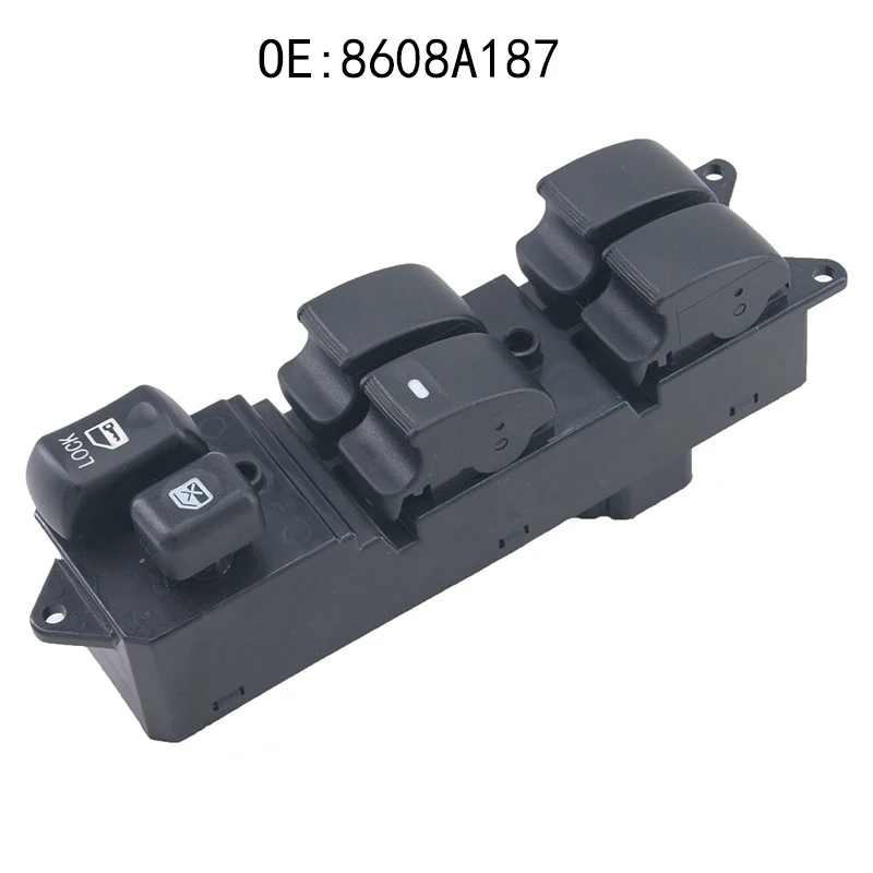 

Master Power Window Lifter Control Switch for 07-13 Mitsubishi Outlander Front Electric Door Window Regulator Switch 8608A187