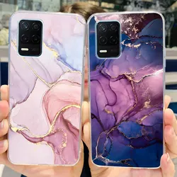 Luxury Case for OPPO Realme 8 5G Camera Protection Clear Soft Silicone Realme8 5G RMX3241 Shockproof Covers Fundas