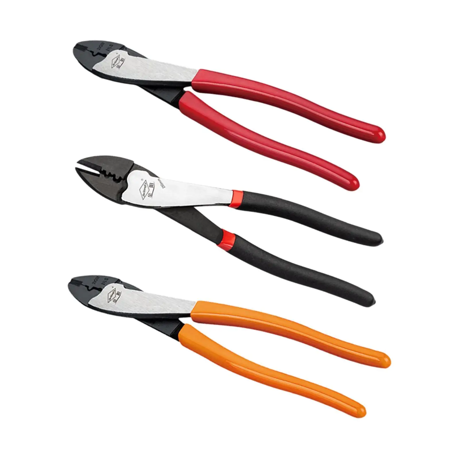 Wire Crimper Electricians Pliers Wire Cutter 10" Multifunctional Sturdy Comfortable Grip Professional Hand Tool Cable Crimper