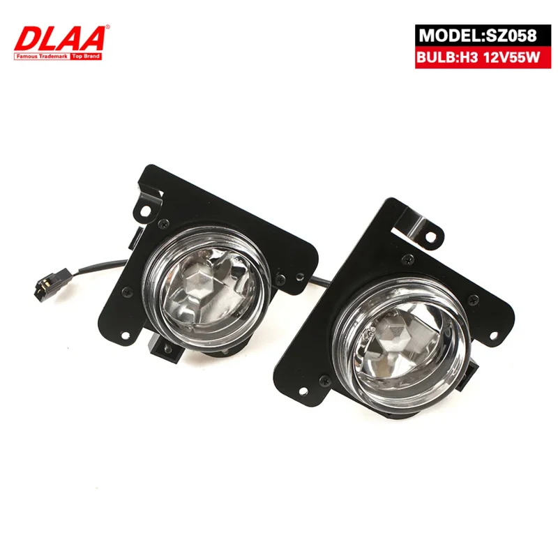 DLAA VITARA ESCUDO TRACKER VITARA 1998-2009 Front fog car lights shaper Spot light with fog lamps switch 1 pair