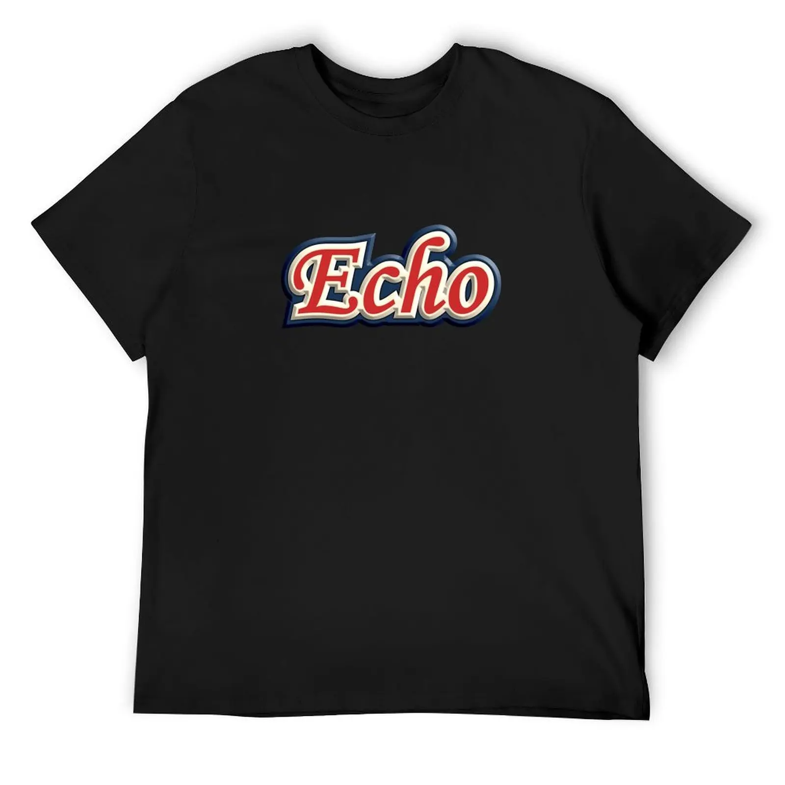 Three colors echo T-Shirt plus sizes anime stuff custom t shirt hippie clothes tee shirts for men