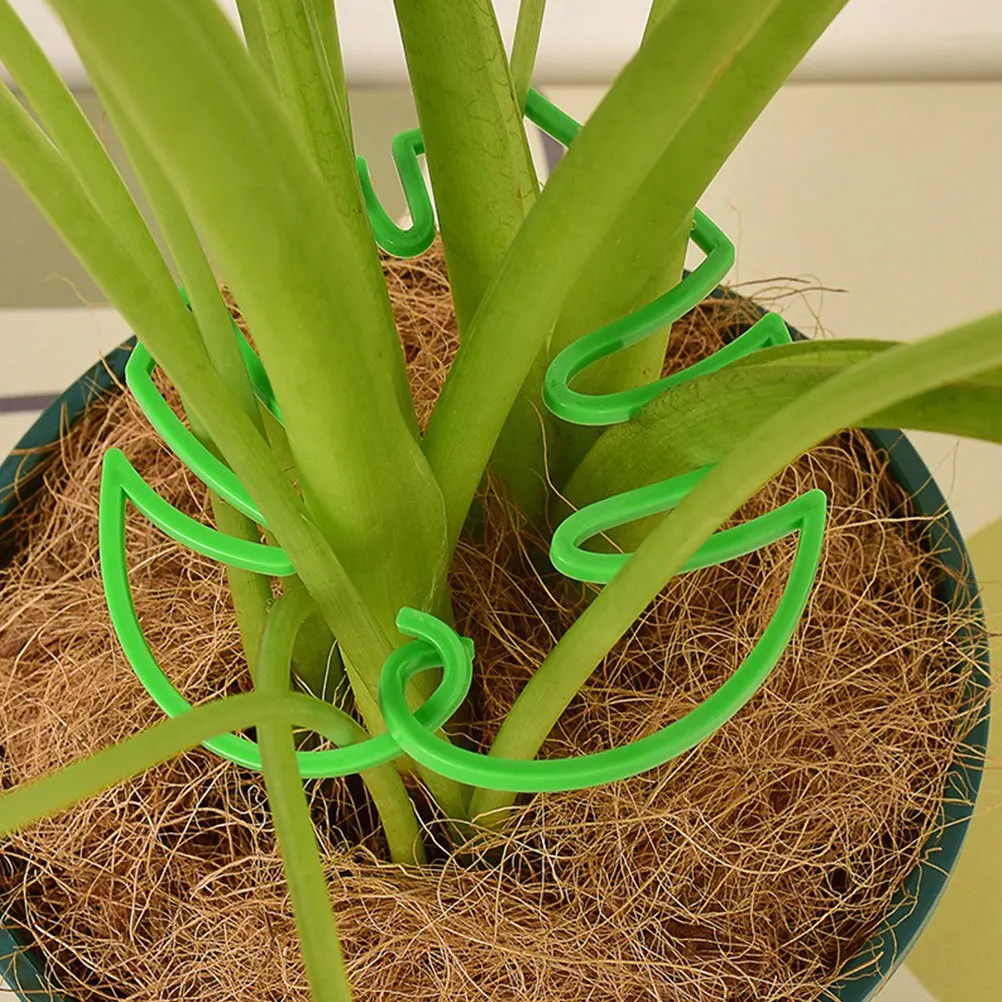 

3 set Monstera Plant Support Stakes Plastic Ring For Vertical Growth Indoor Outdoor Large Stem Holder Structure Garden