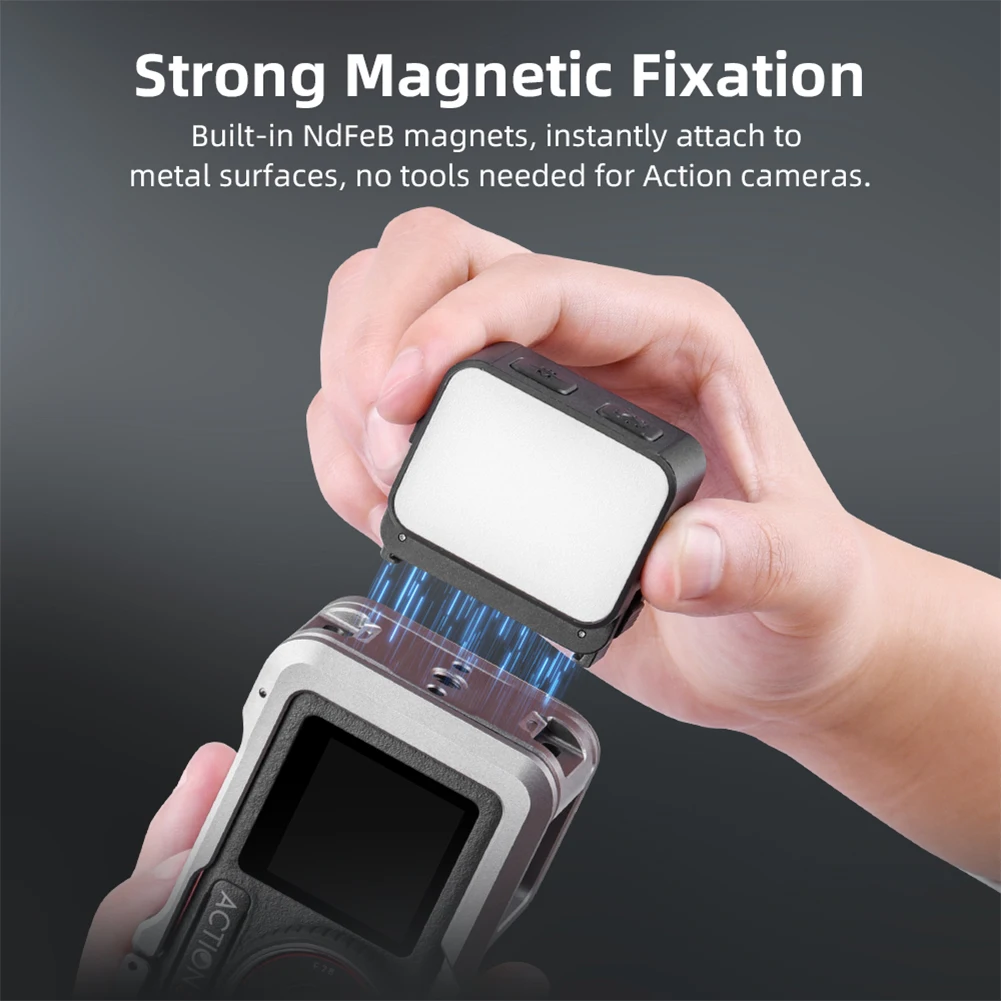 إضاءة التصوير الفوتوغرافي القابلة لإعادة الشحن، ضوء السيلفي لملحقات كاميرا DJI Osmo Pocket 3 #2