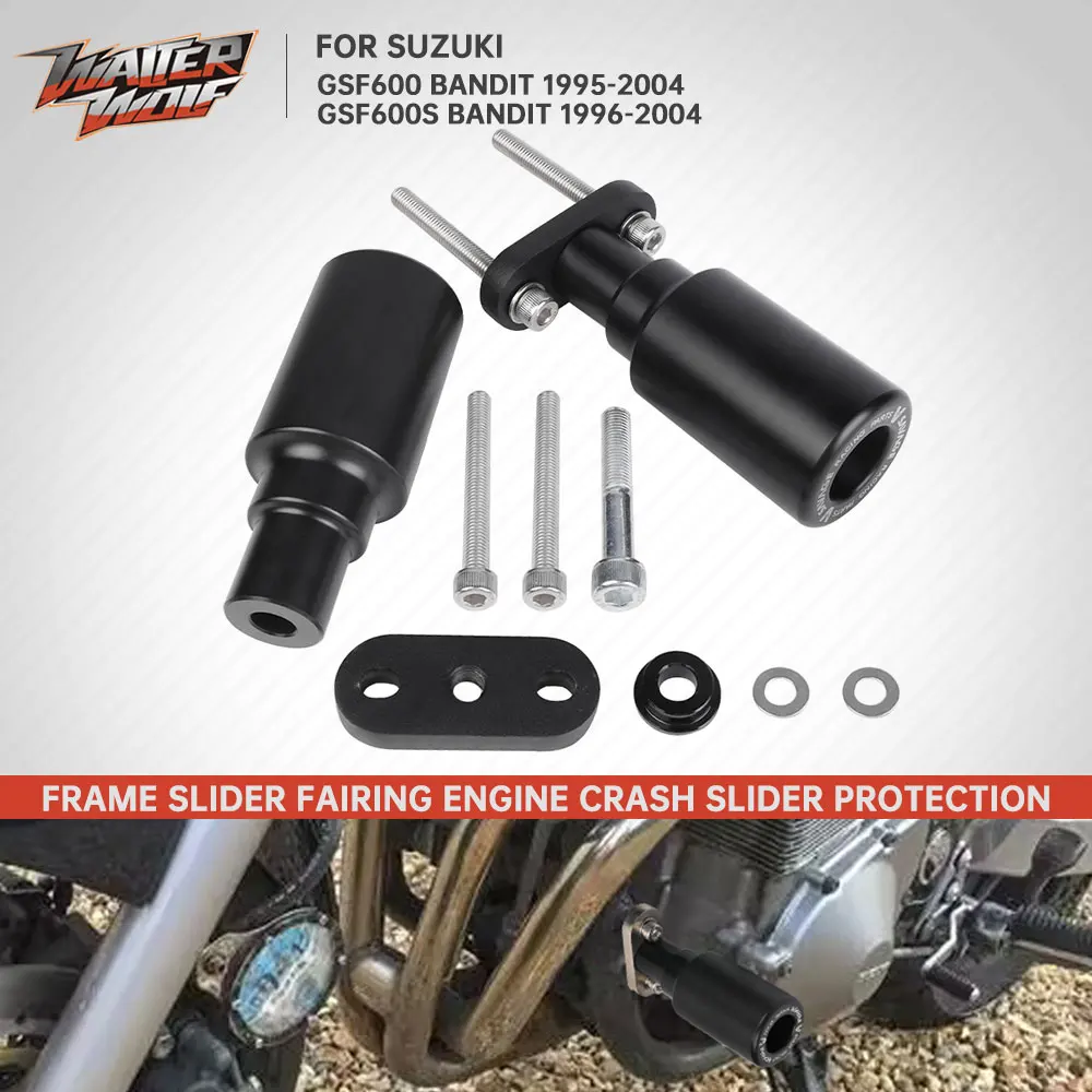 

1995-2004 GSF600 Motorcycle Frame Sliders Hub Bobbins for Suzuki GSF600S GSF 600 600S Bandit 600 Fairing Engine Crash Slider Pad