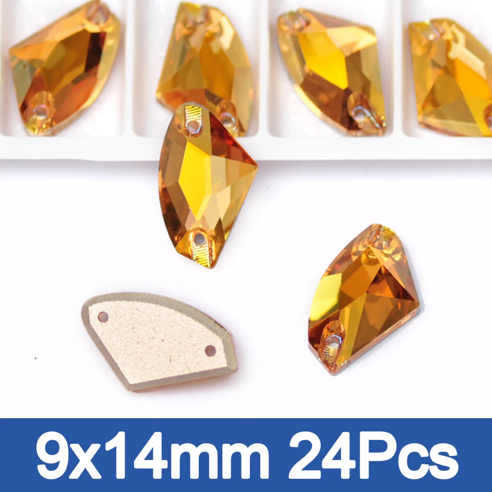 PUBRILEX Metallic Sunshine Mix Größen Strass Flache Rückseite Gold Strasssteine Modeschmuck Kristalle Steine zum Aufnähen für Kleidung