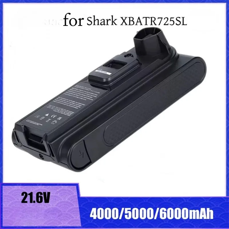 High Capacity 5000mAh Replacement Battery for Shark XBATR725SL Vacuum