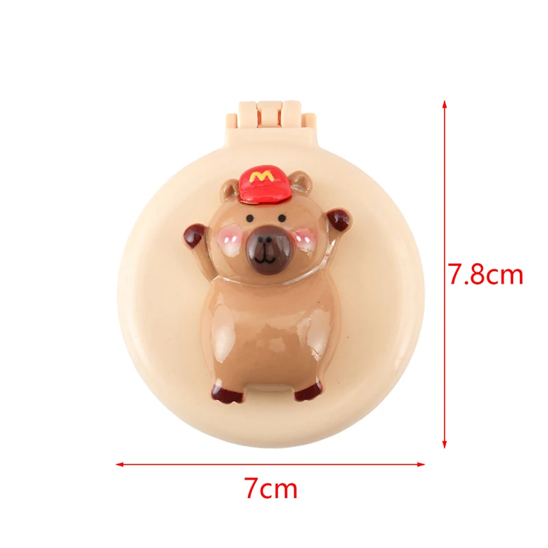 New Capybara Air Cushion Anti Static Massage Brush Plush Hair Combs Portable Cute Kapibala Airbag Comb Hair Styling Tool