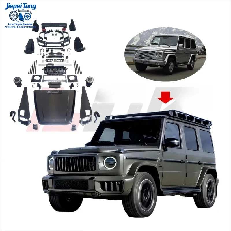 

for G Wagon Body Kit W463 2002-2018 to W465 2025 New G63 Style Car Accessories Parts Bumper