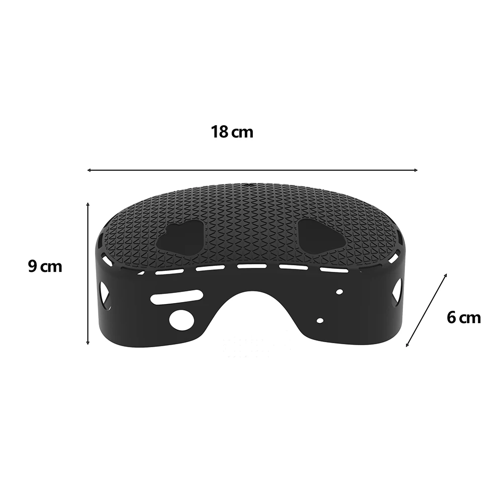 Silicone Cover Anti-Scratch Front Headset Protector Cover Silicone Front Protective Cover for Meta Quest 3S Accessories